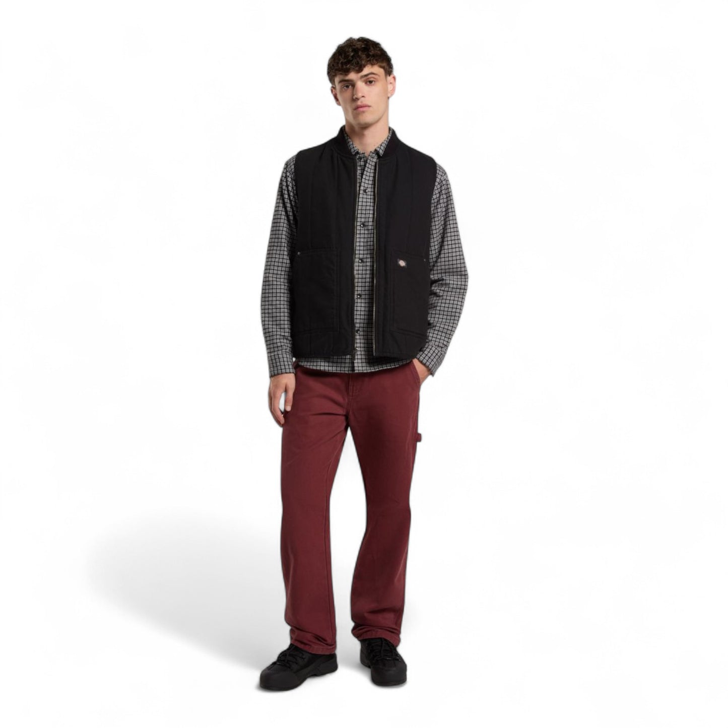 DICKIES QUILTED CANVAS VEST
