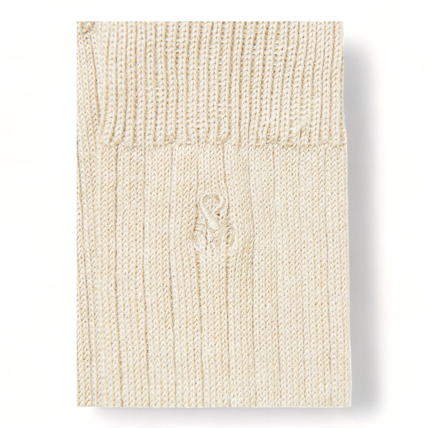 SOPHNET. COTTON LINEN RIBBED SOCKS