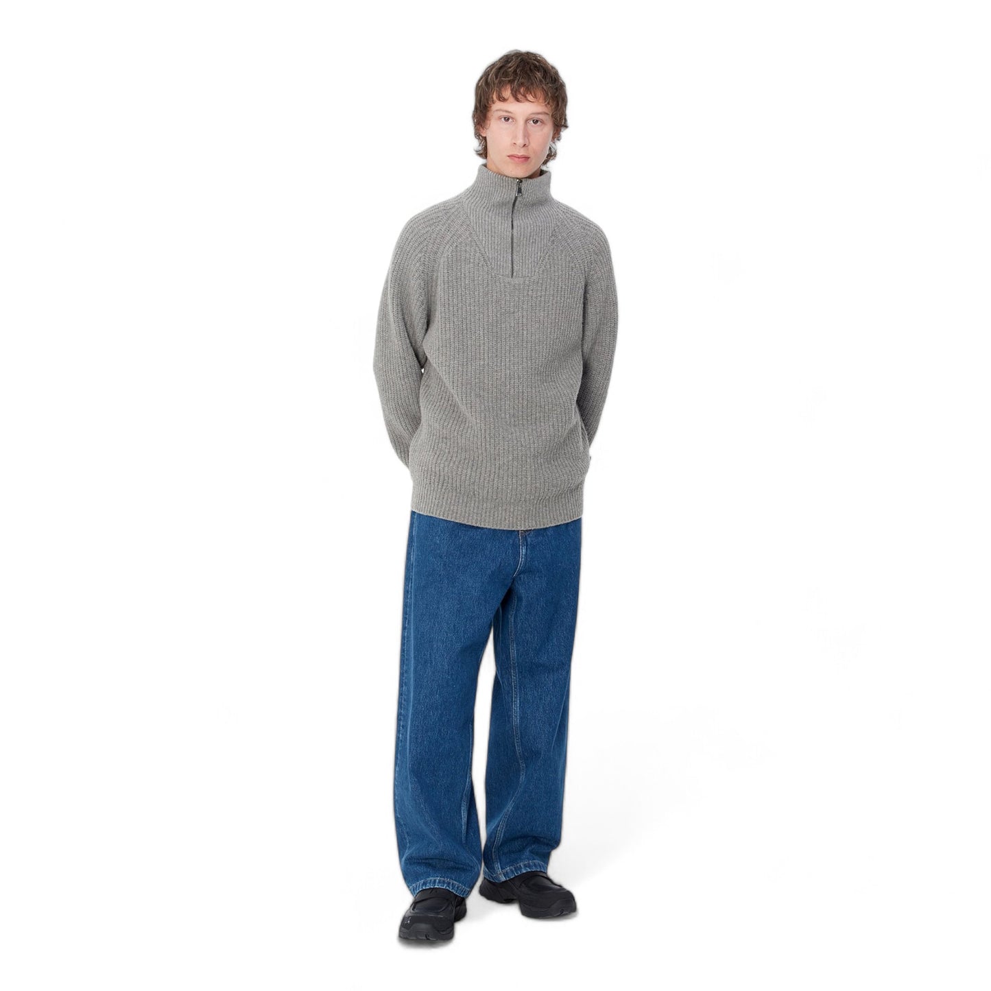 Carhartt WIP MARLON HALF ZIP SWEATER