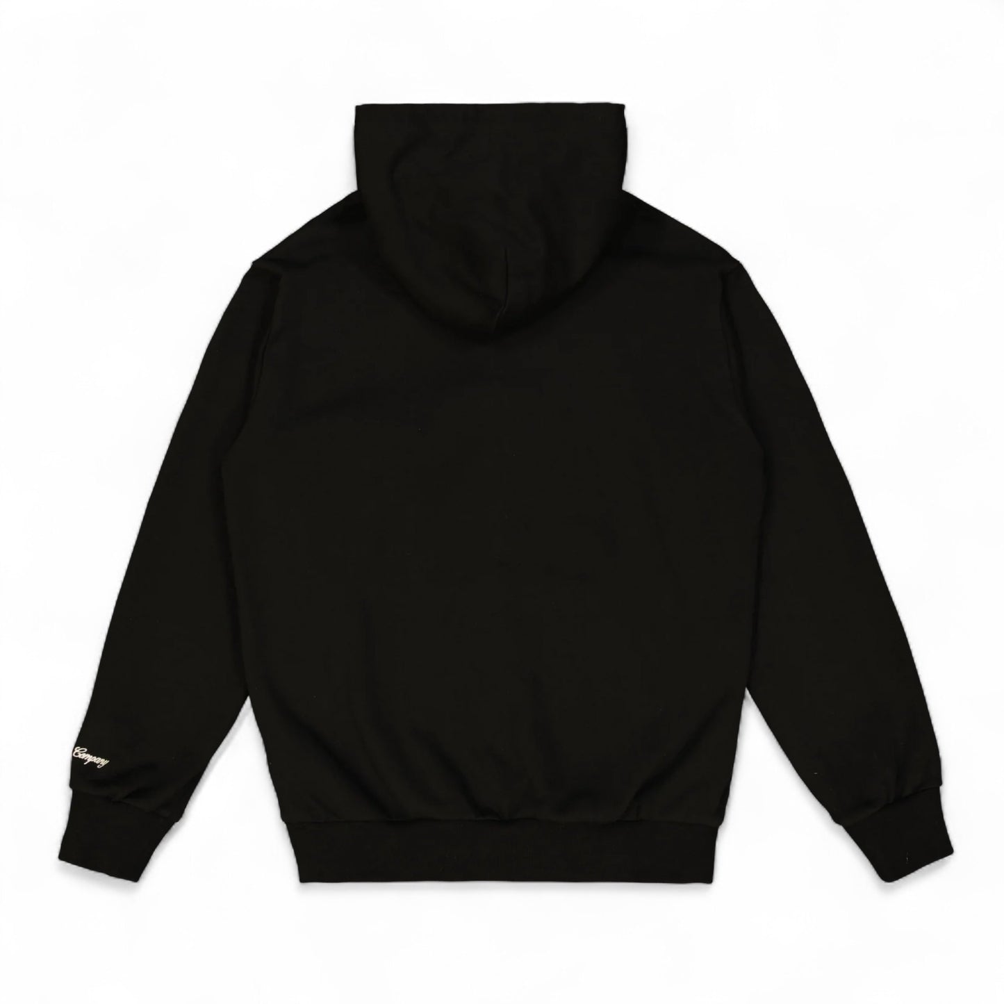 THE LOOSE COMPANY SLIPPER ZIP-UP HOODIE BLACK