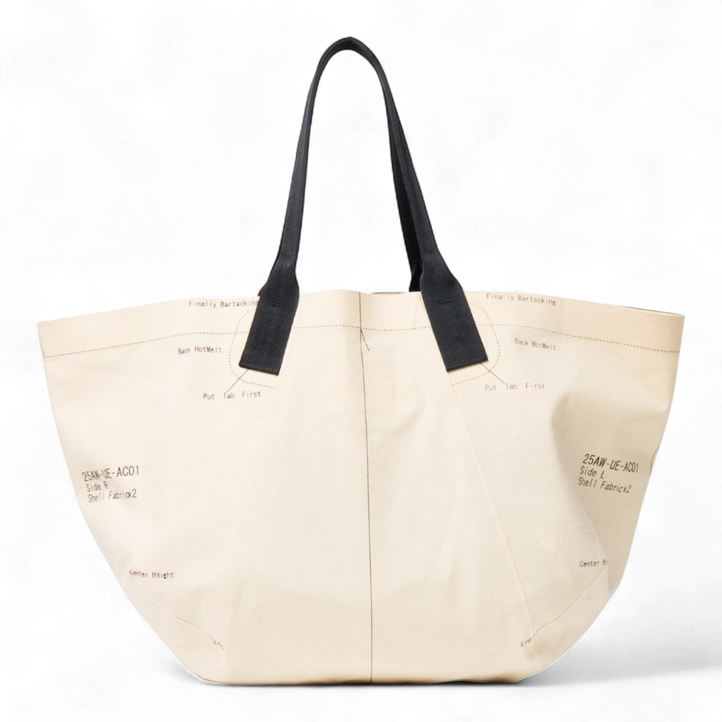 UNIFORM EXPERIMENT X FRAGMENT MAP-OUT TOTE BAG