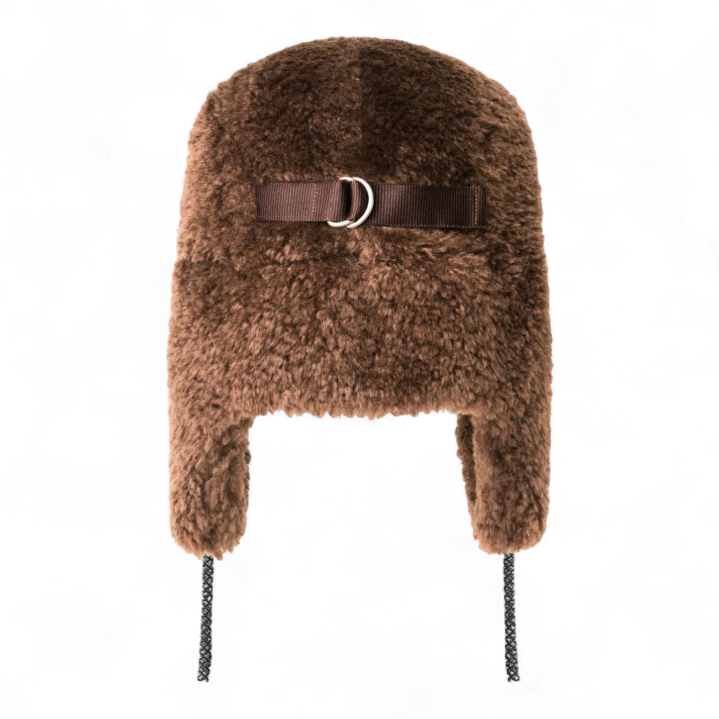 KANGOL FAUX SHEARLING UTILITY FLAP CAP