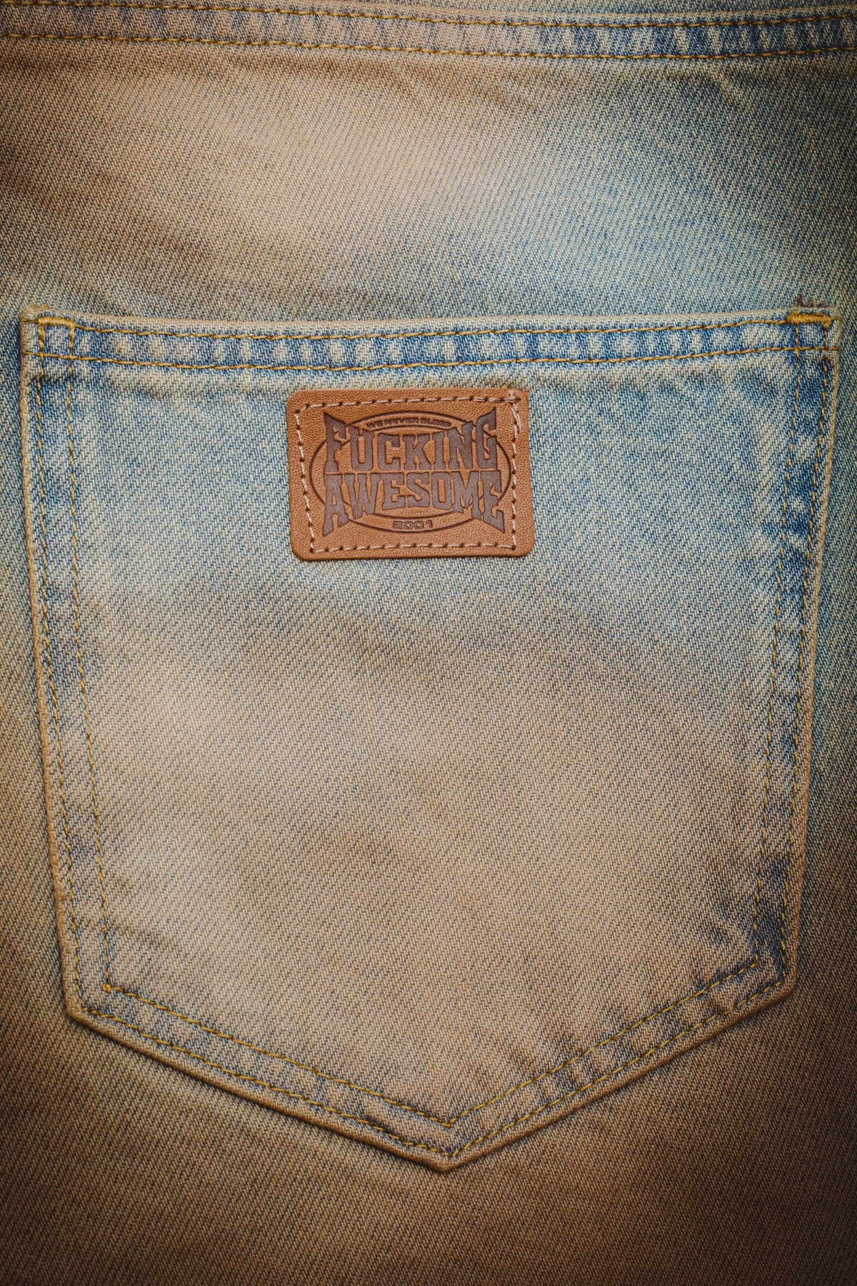 FUCKING AWESOME FECKE WASHED JEAN