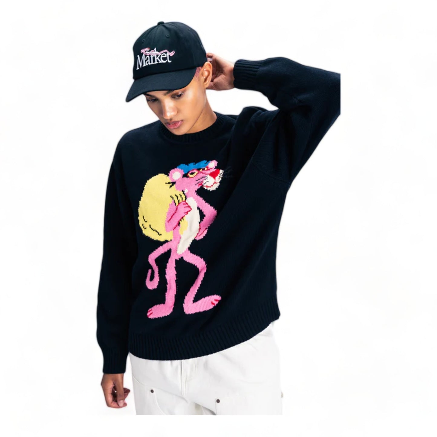 MARKET PINK PANTHER SLEEPY 6 PANEL HAT
