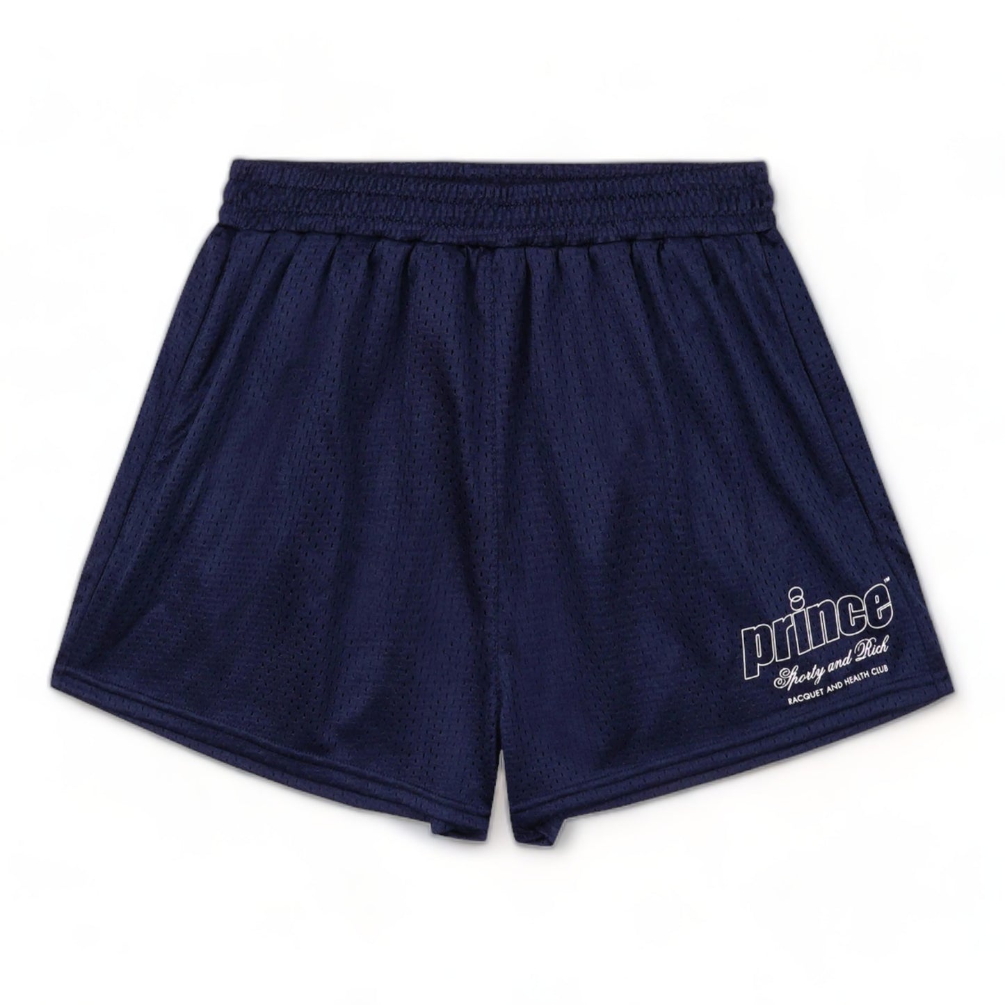 SPORTY & RICH X PRINCE HEALTH MESH DISCO SHORTS