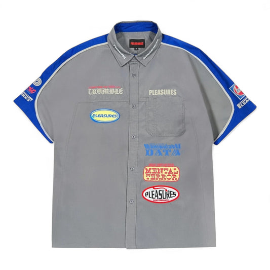 PLEASURES TERROR BUTTON UP