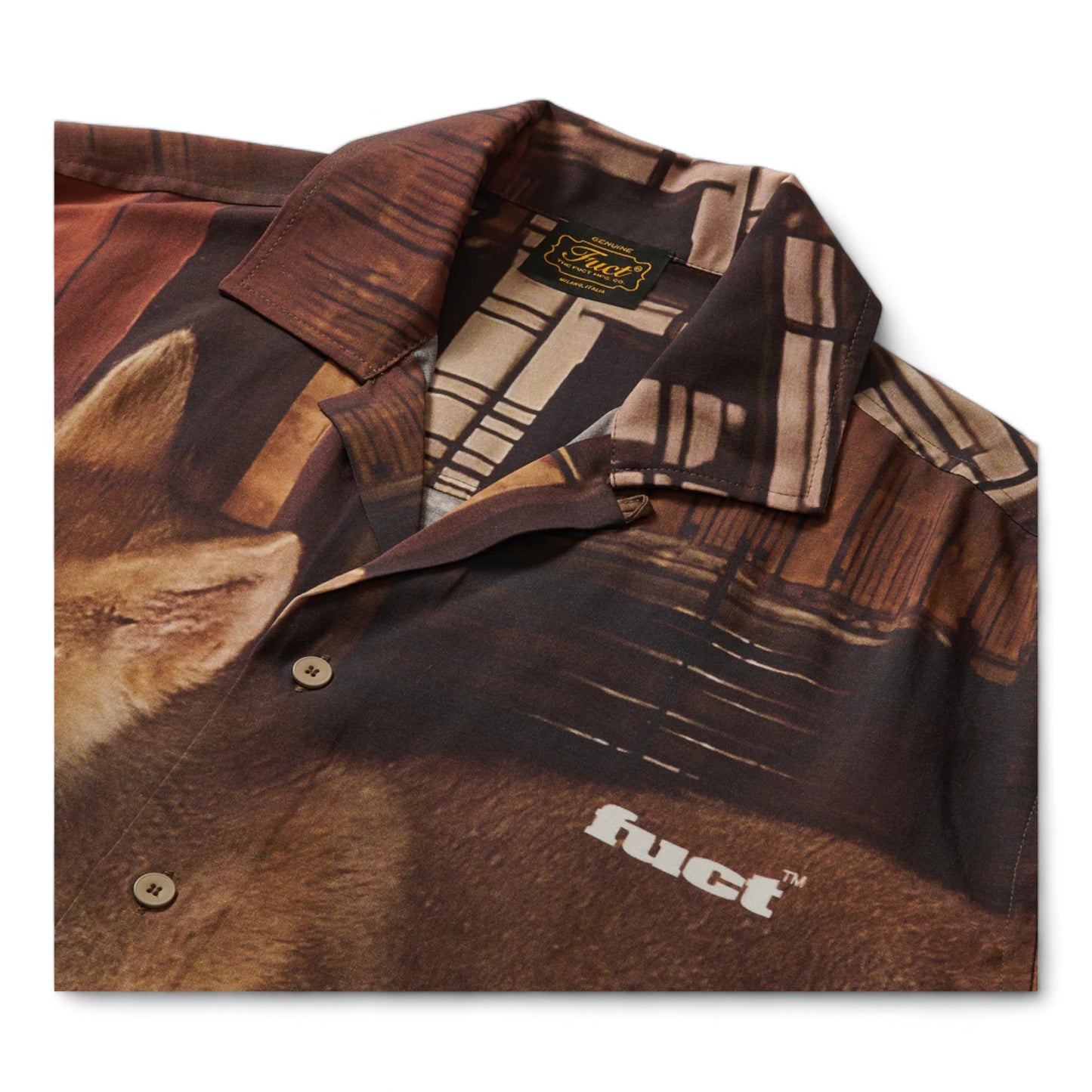 FUCT CAMP COLLAR SHIRT