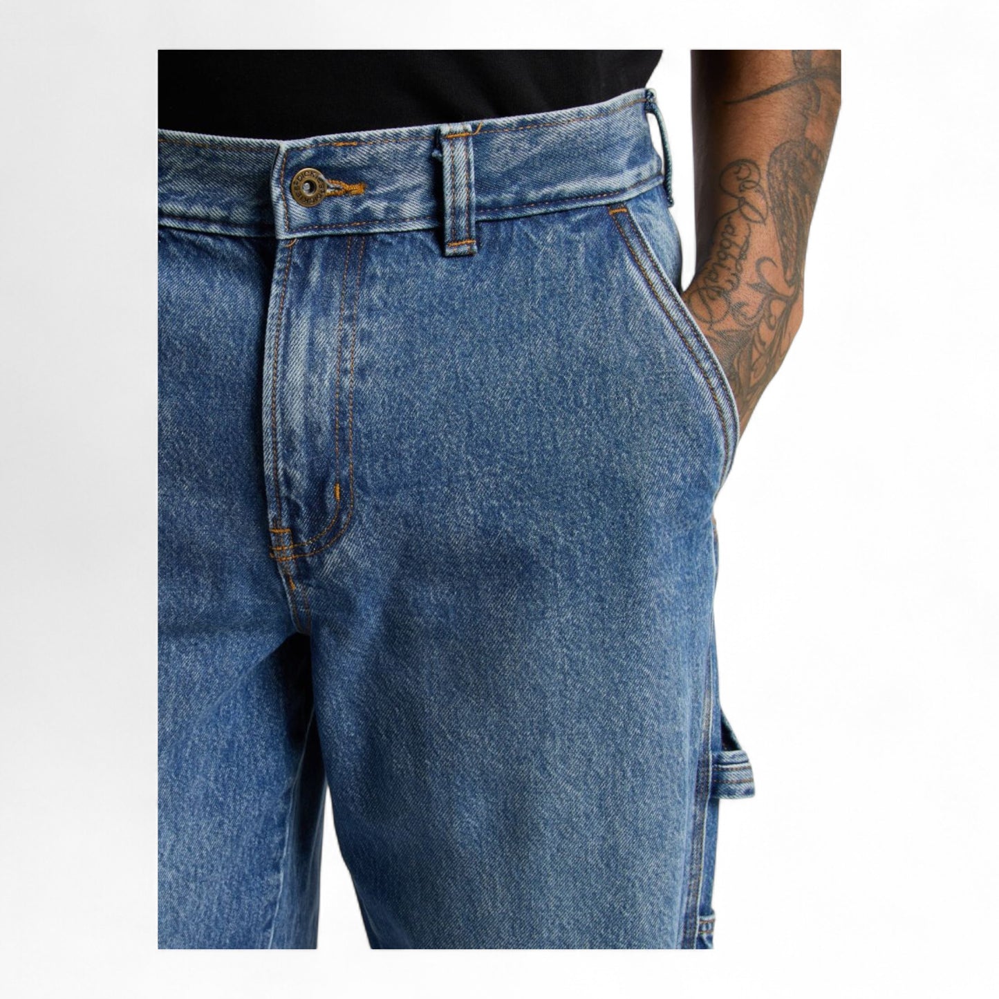 DICKIES LOOSE DENIM PAINTER PANTS