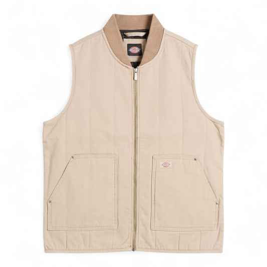 DICKIES QUILTED CANVAS VEST
