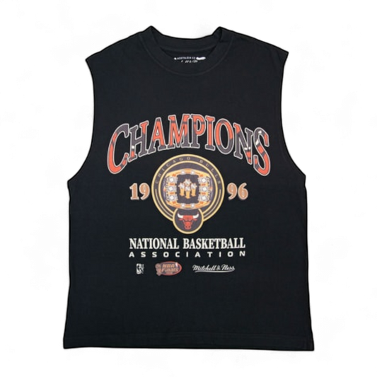MITCHELL & NESS NBA CHAMPIONSHIP RING TSHIRT BULLS 1996 CHICAGO BULLS T-SHIRT