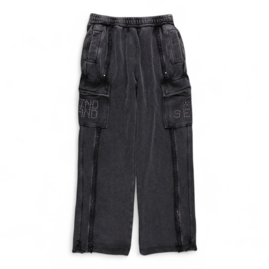 WIND AND SEA SULFER ACID BAGGY CARGO PANT