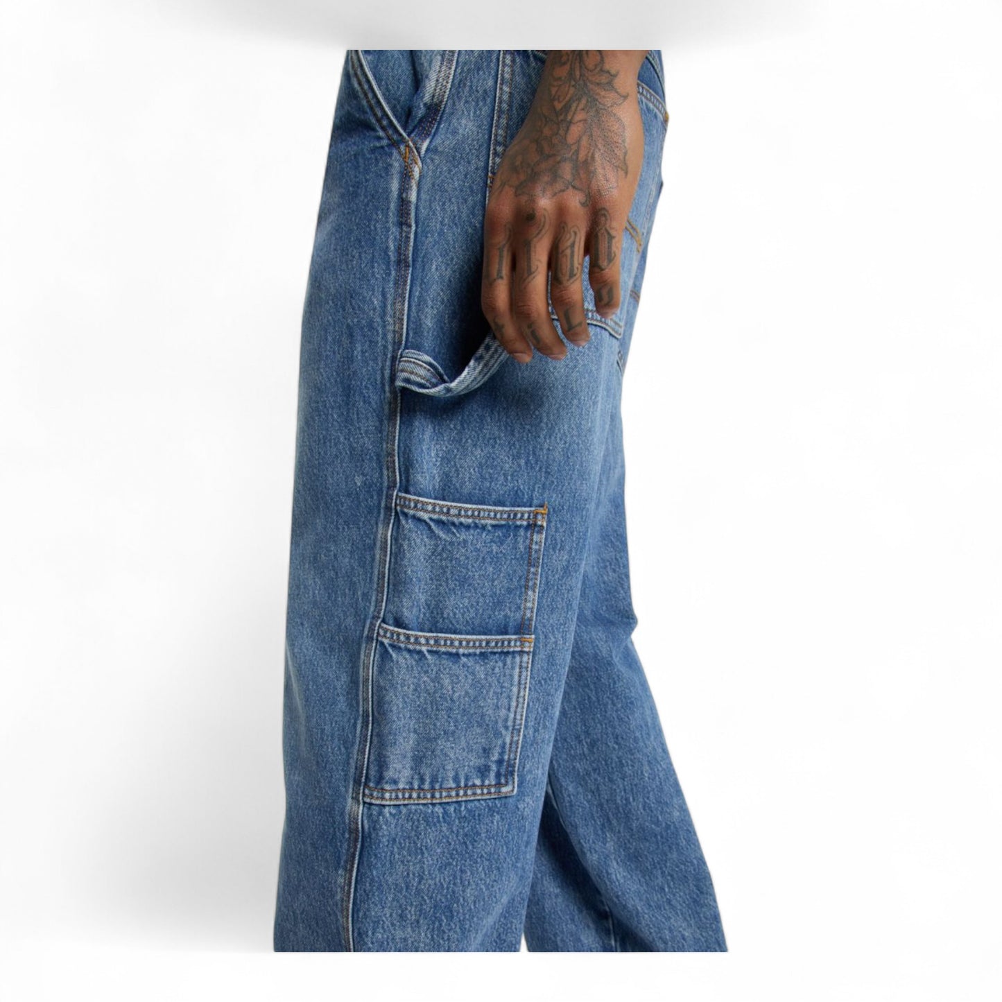 DICKIES LOOSE DENIM PAINTER PANTS