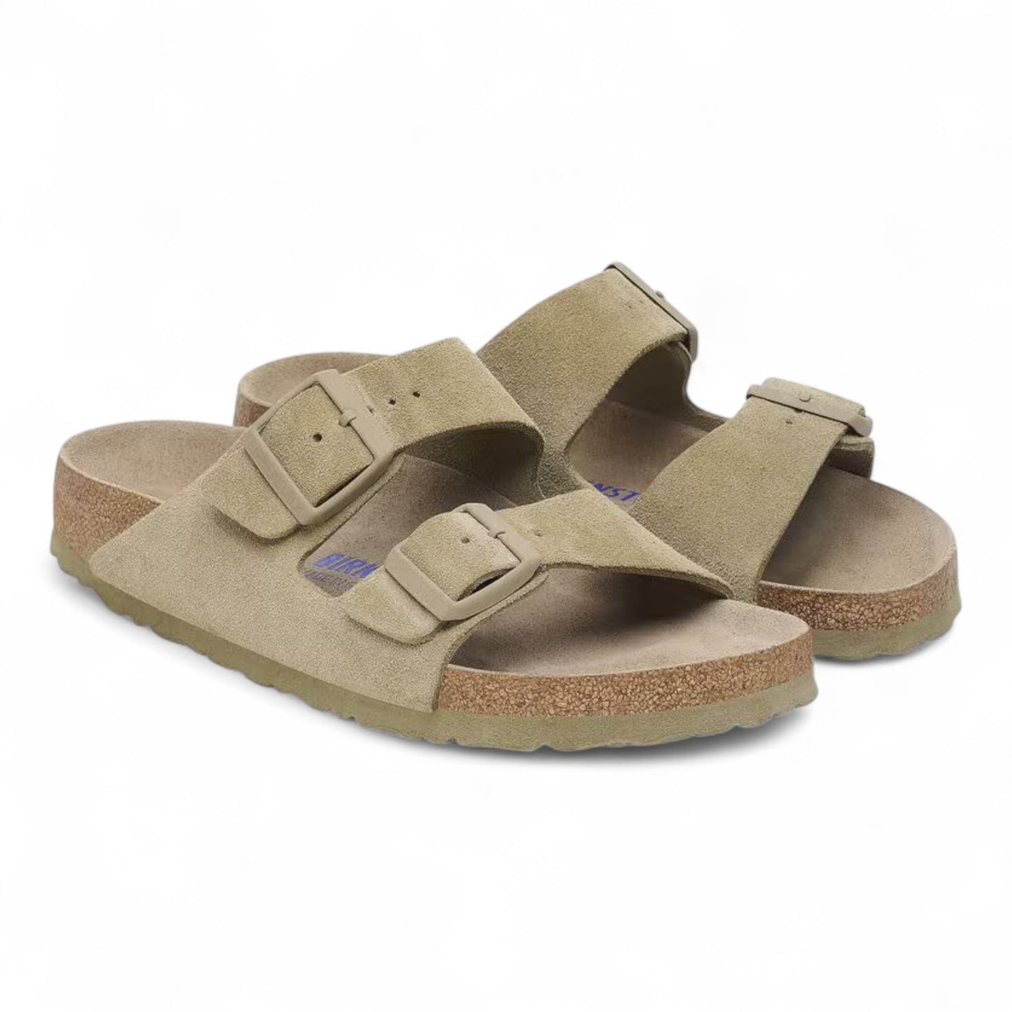 BIRKENSTOCK ARIZONA SUEDE SOFT FOOTBED