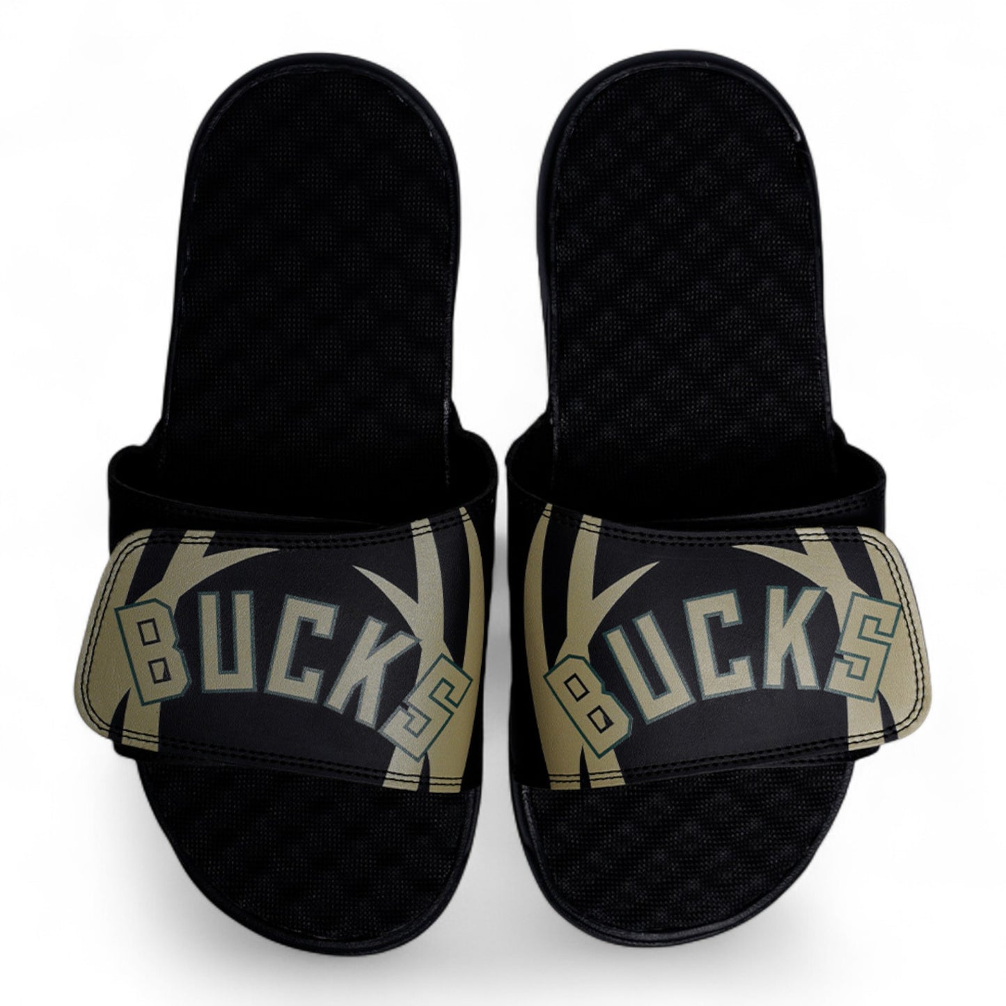 ISLIDE MILWAUKEE BUCKS WORDMARK SLIDES