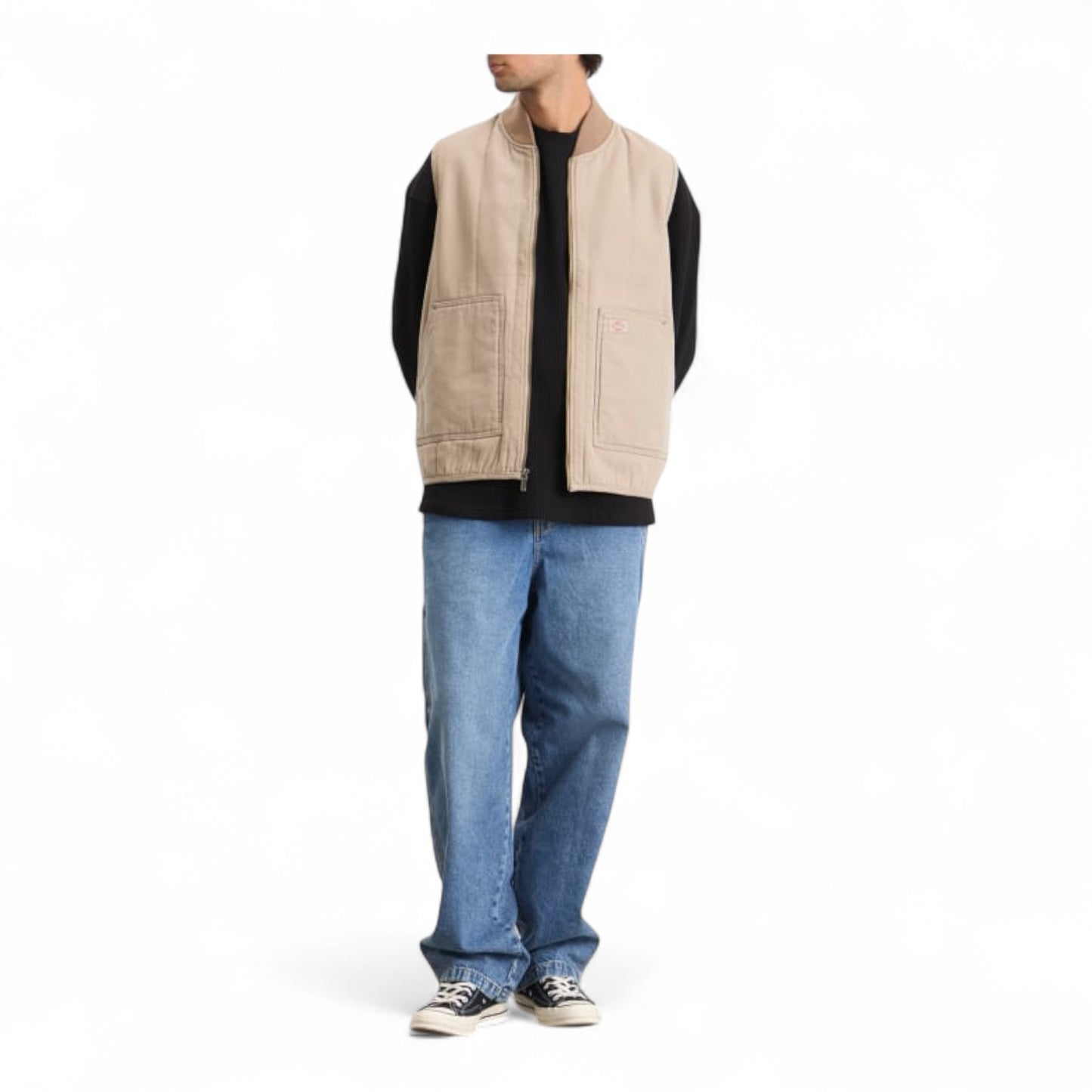 DICKIES QUILTED CANVAS VEST