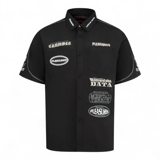 PLEASURES TERROR BUTTON UP