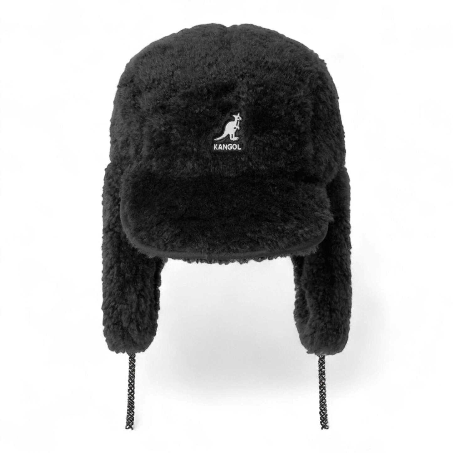 KANGOL FAUX SHEARLING UTILITY FLAP CAP