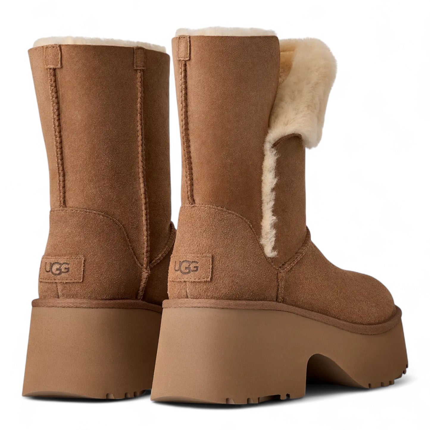 WOMENS UGG CLASSIC ESMEE BOOT CHESTNUT