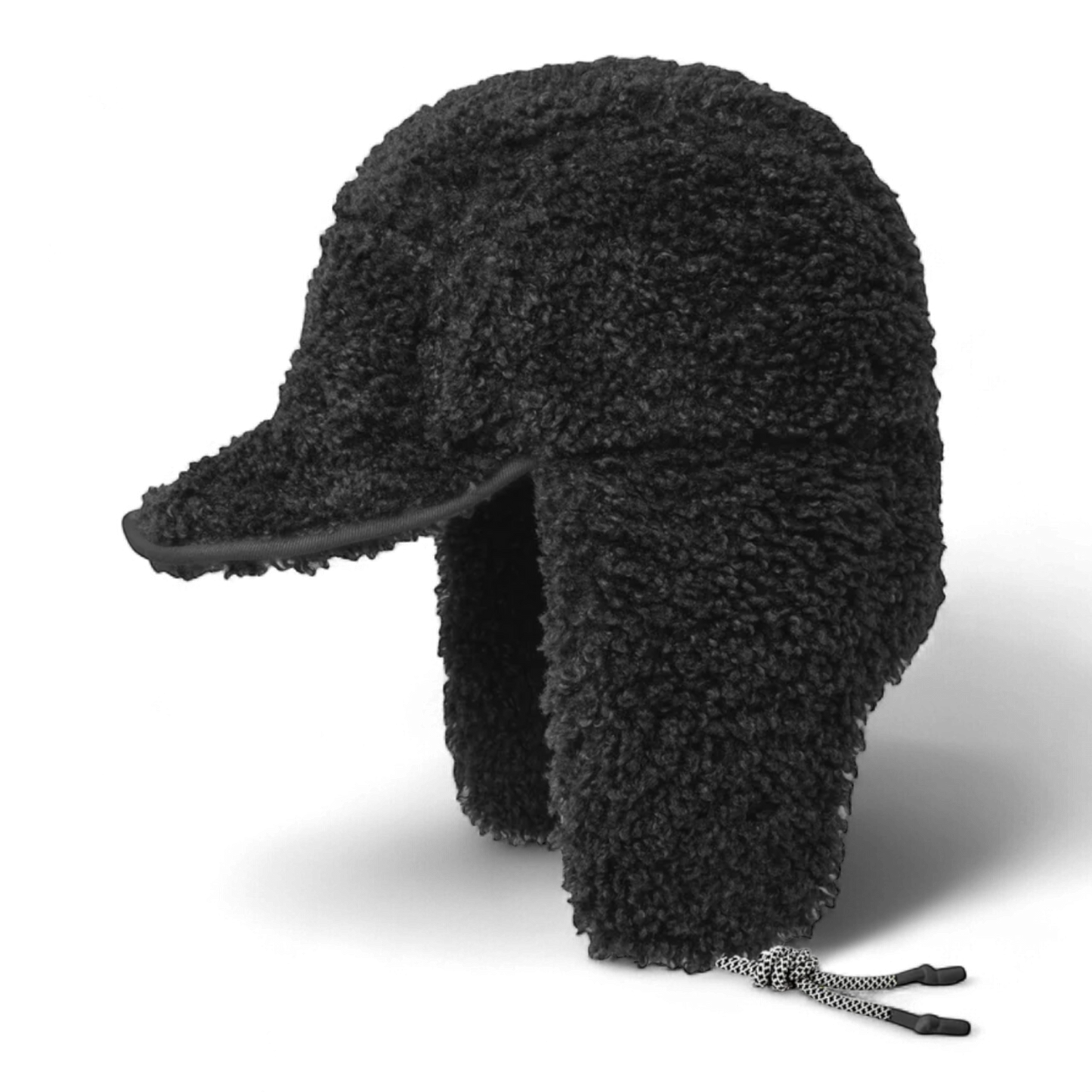 KANGOL FAUX SHEARLING UTILITY FLAP CAP