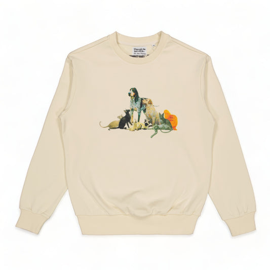 THE LOOSE COMPANY FRIENDS & ENEMIES CREWNECK