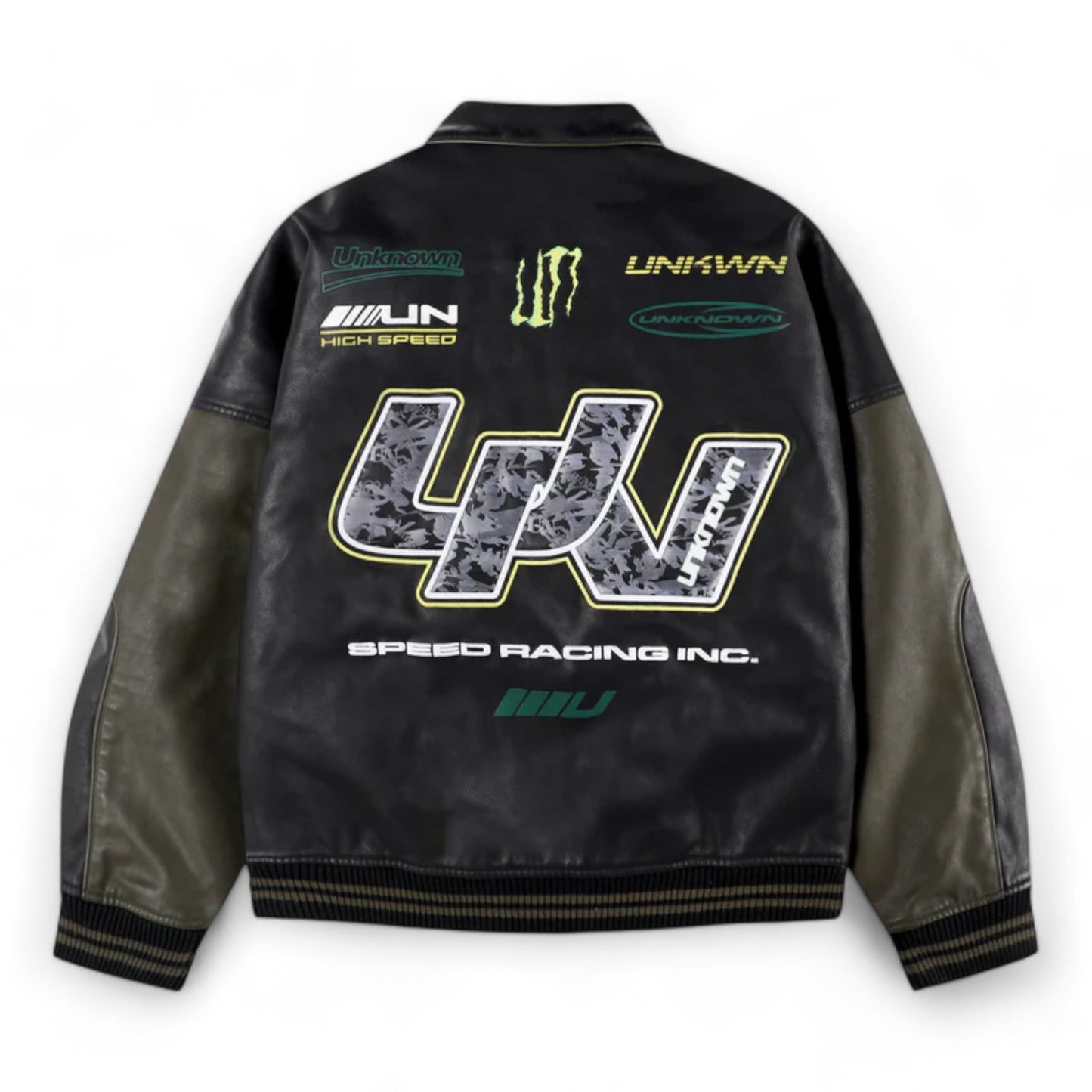 UNKNOWN RACING LEATHER JACKET