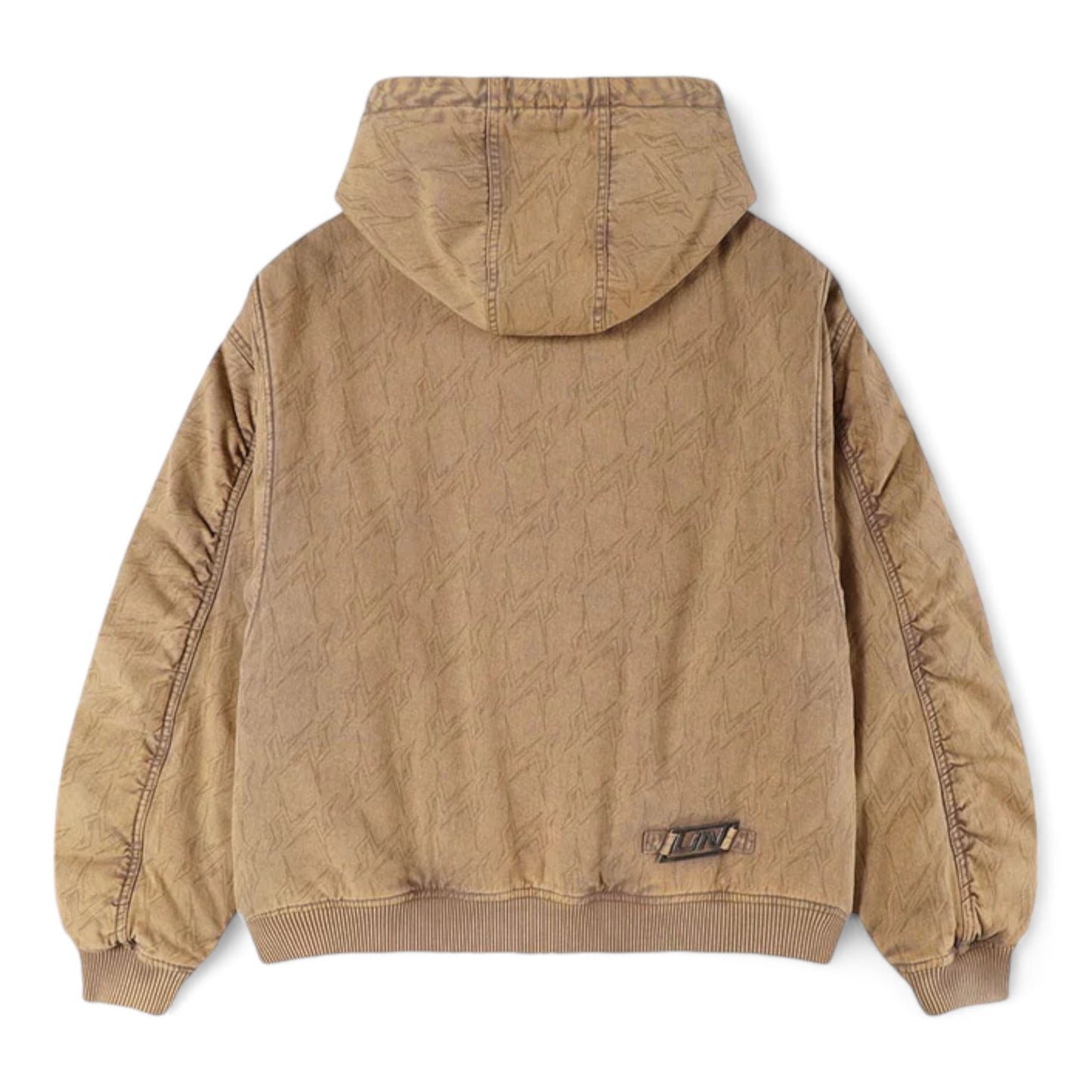 UNKNOWN OVERSIZED UN MONOGRAM CARGO JACKET