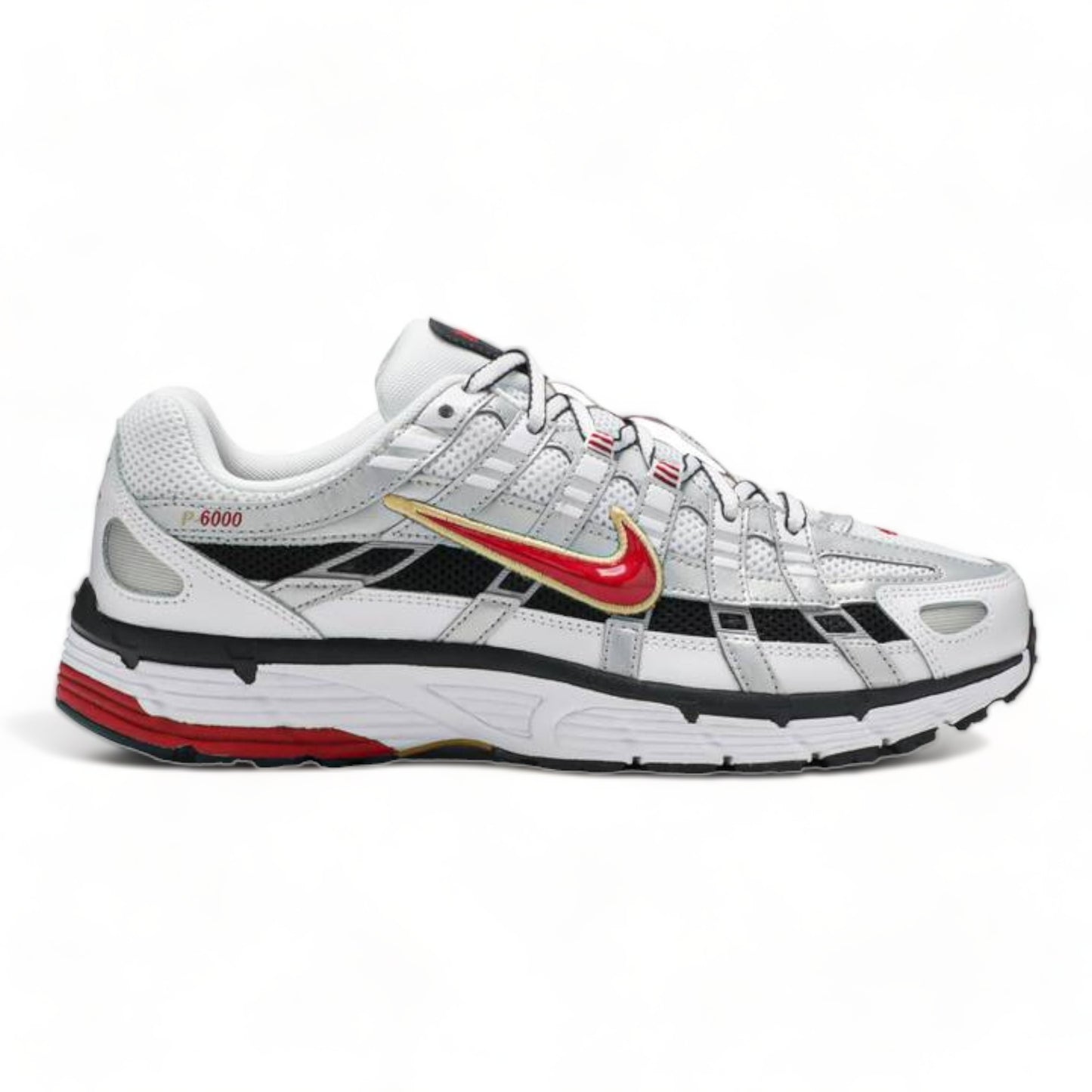 WMNS NIKE P-6000 CNPT 'METALLIC SILVER RED'