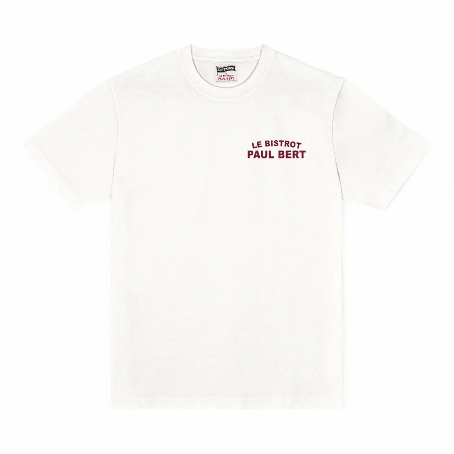GIFTSHOP BISTROT PAUL BERT THE WHITE SIGNATURE T-SHIRT