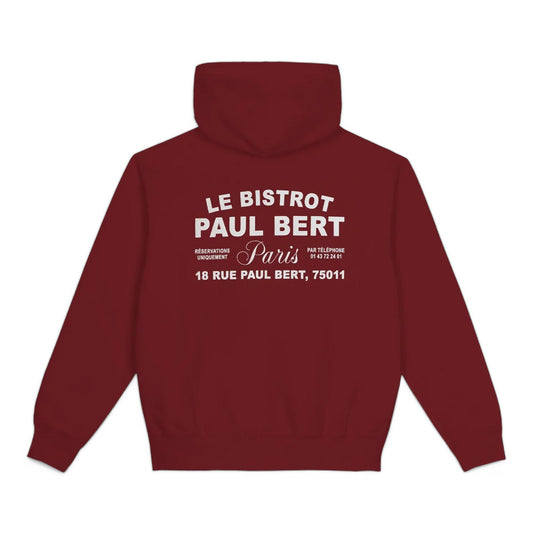GIFTSHOP BISTROT PAUL BERT THE BORDEAUX SIGNATURE HOODED SWEATSHIRT