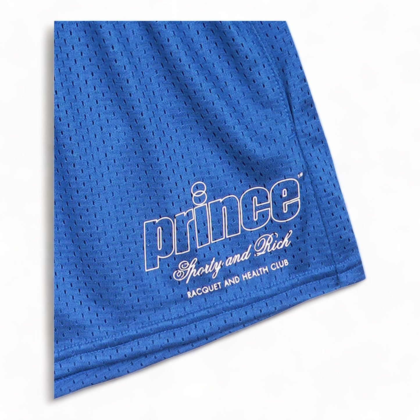 SPORTY & RICH X PRINCE HEALTH MESH DISCO SHORTS