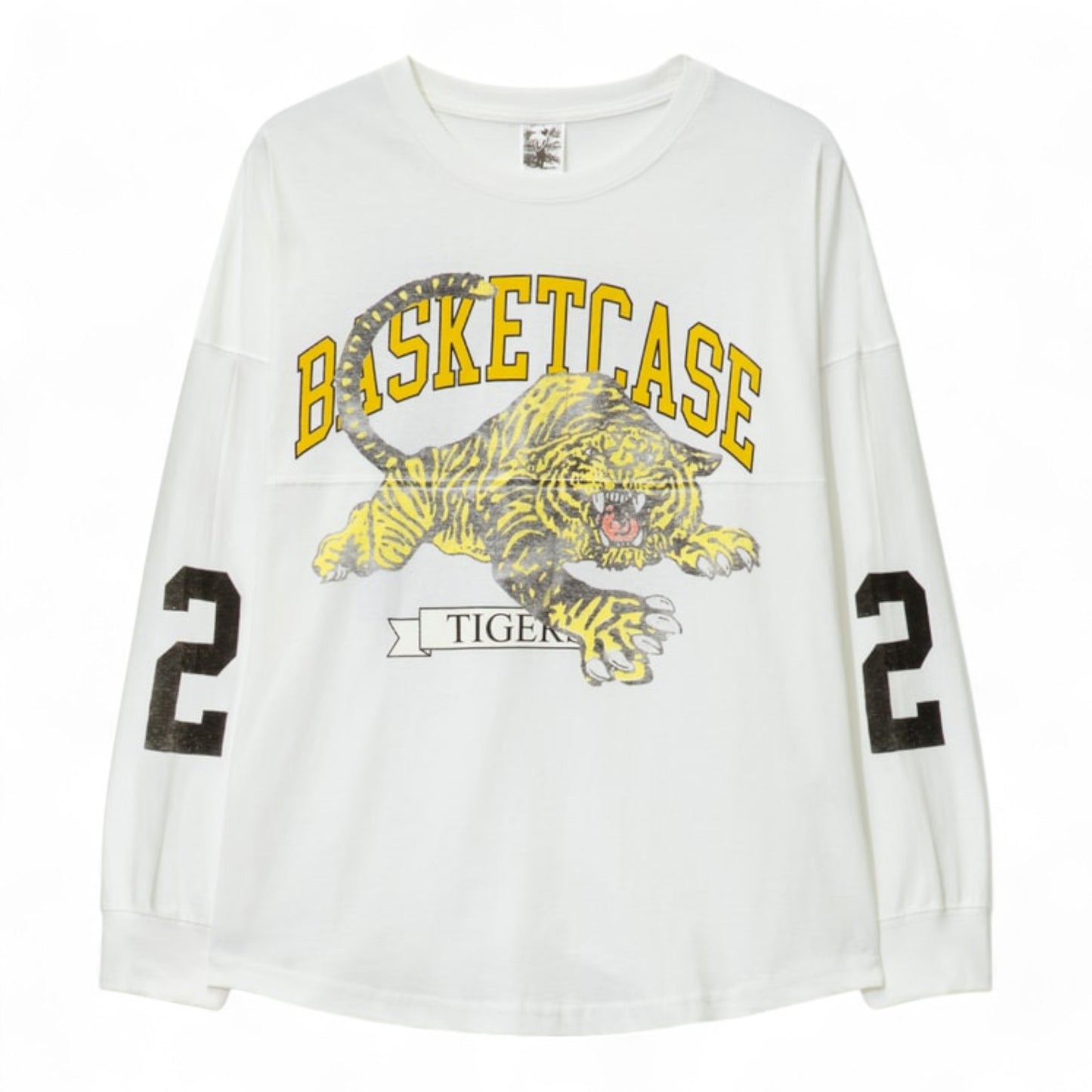 BASKETCASE GALLERY TIGER FOOTBALL LONGSLEEVE T-SHIRT