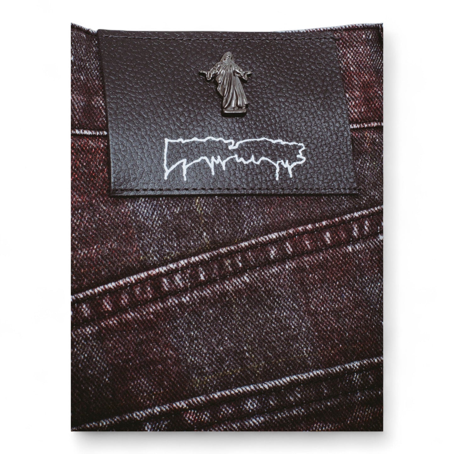 FUCKING AWESOME MILLER PLAID DENIM SHORT