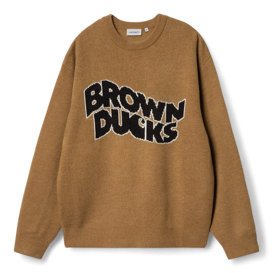 Carhartt WIP BROWN DUCKS SWEATER