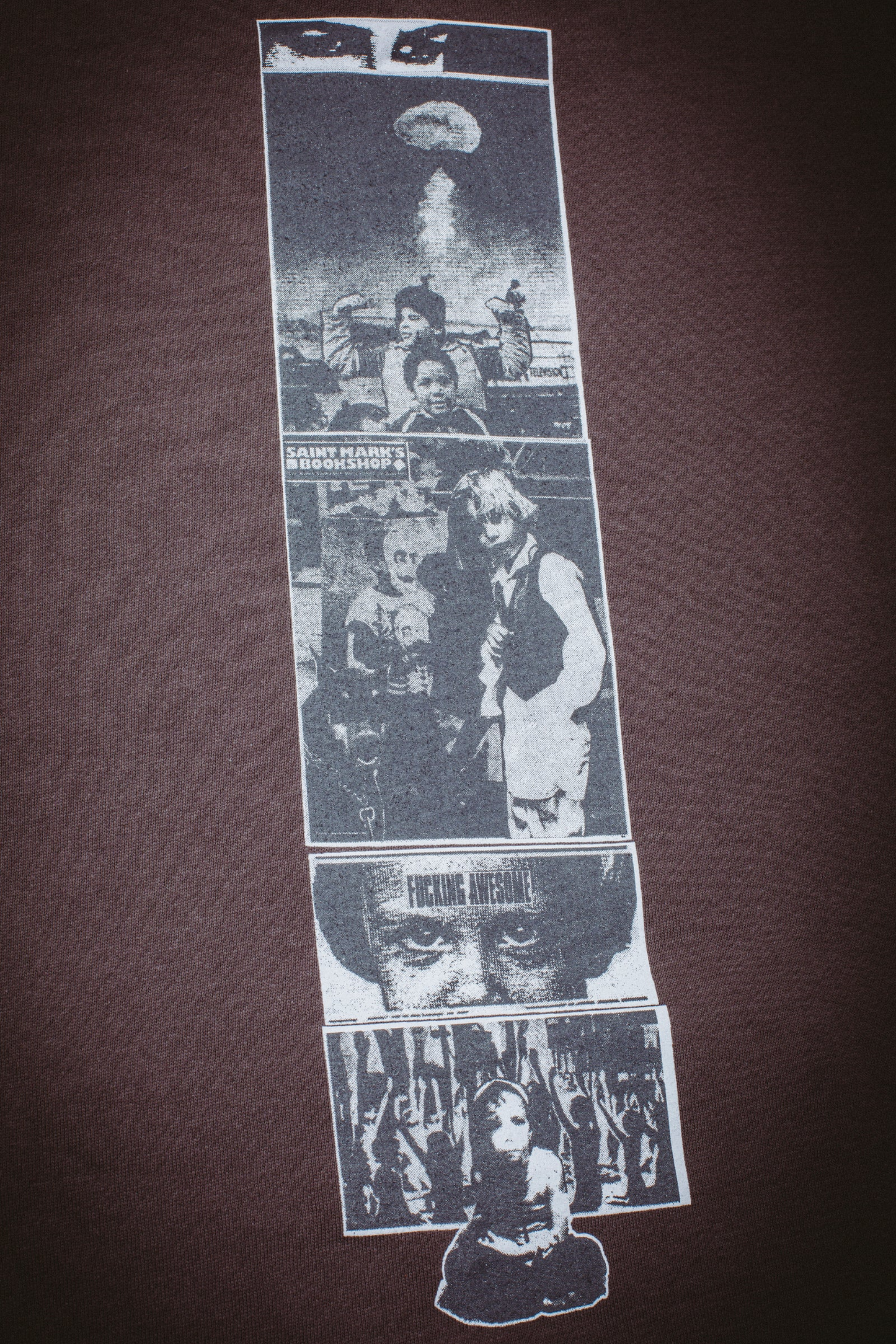 FUCKING AWESOME 2025 DILL COLLAGE ZIP HOODIE