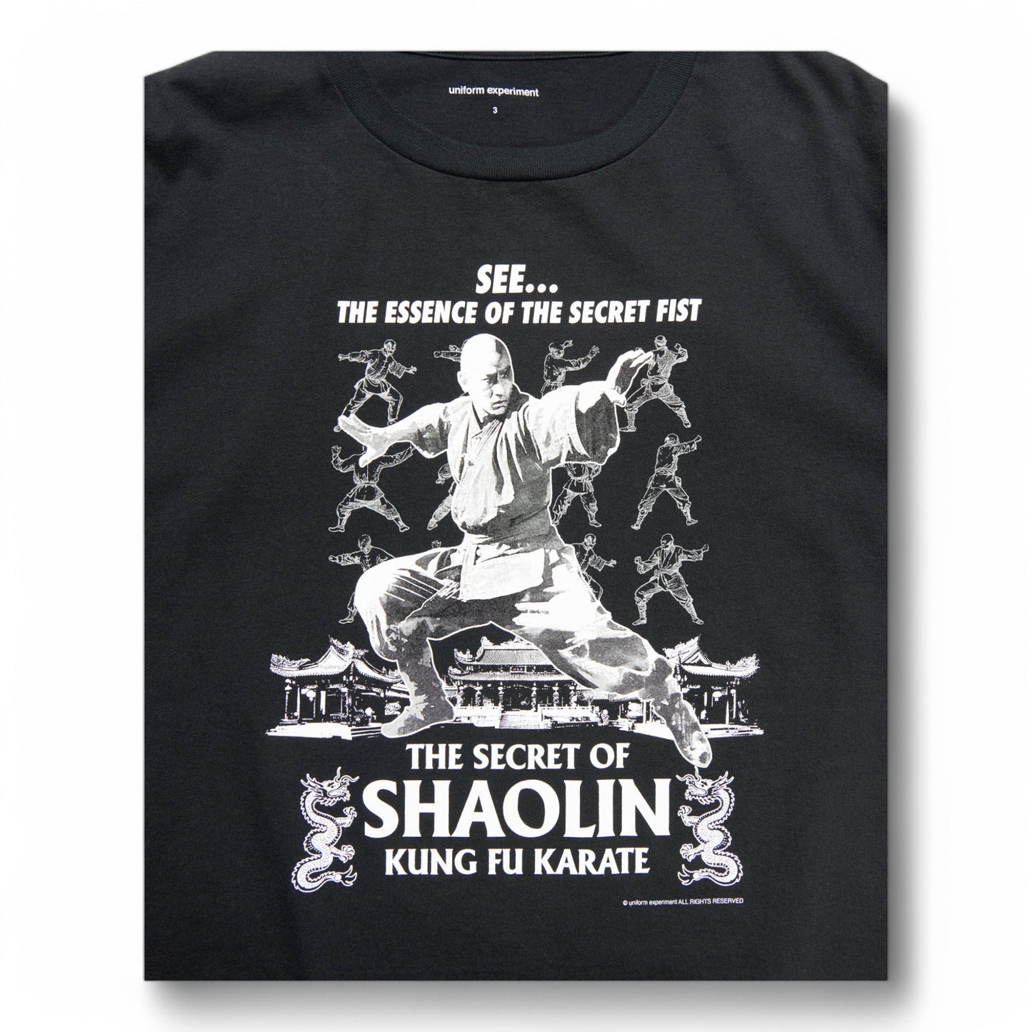 UNIFORM EXPERIMENT THE SECRET OF SHAOLIN TEE