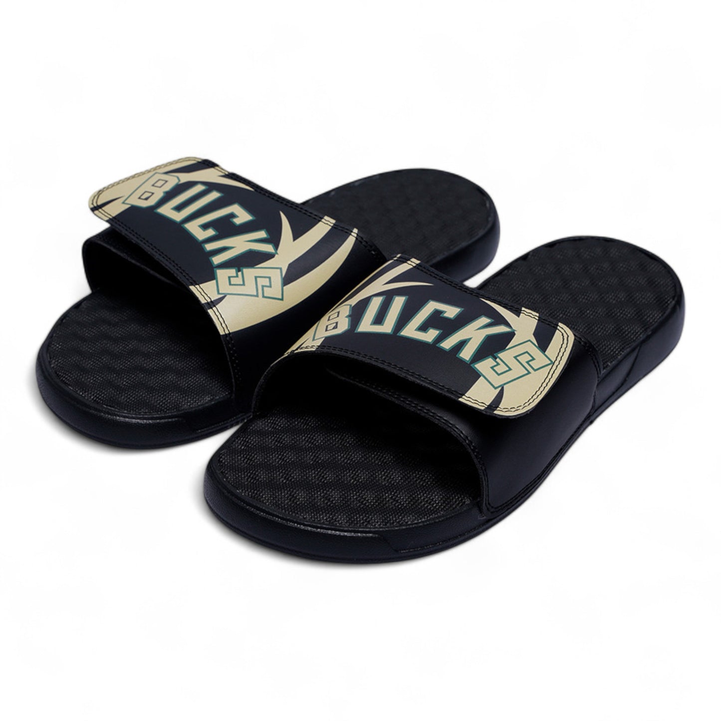 ISLIDE MILWAUKEE BUCKS WORDMARK SLIDES