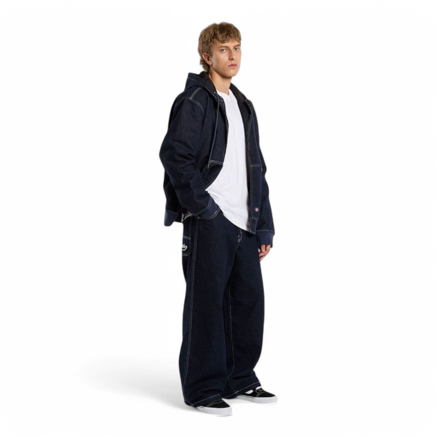 DICKIES LOOSE WAVE DENIM RINSED