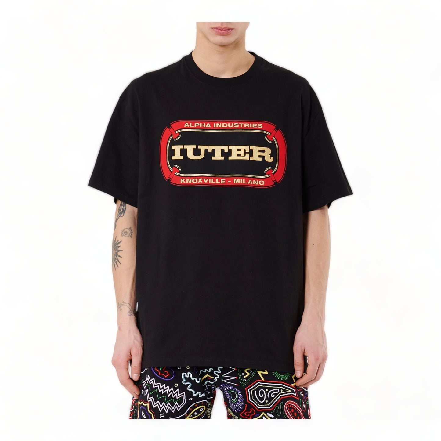 IUTER X ALPHA INDUSTRIES MAT TEE