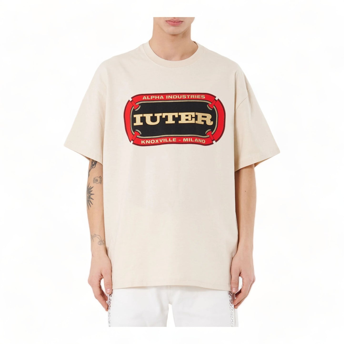 IUTER X ALPHA INDUSTRIES MAT TEE