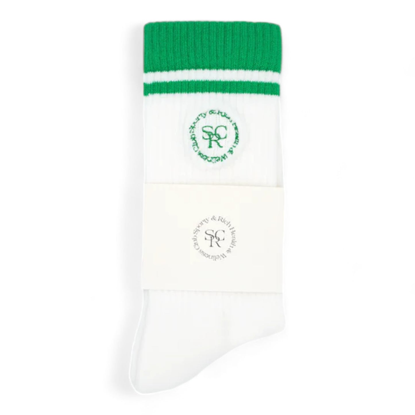 SPORTY & RICH SRHWC EMBROIDERED SOCKS