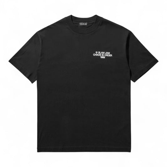 SLAM JAM CHAOS IS ORDER T-SHIRT