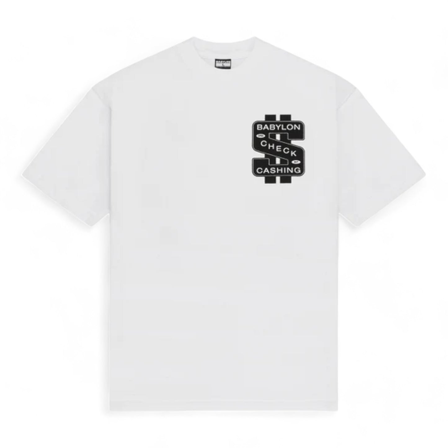 BABYLON CHECK CASHING T-SHIRT