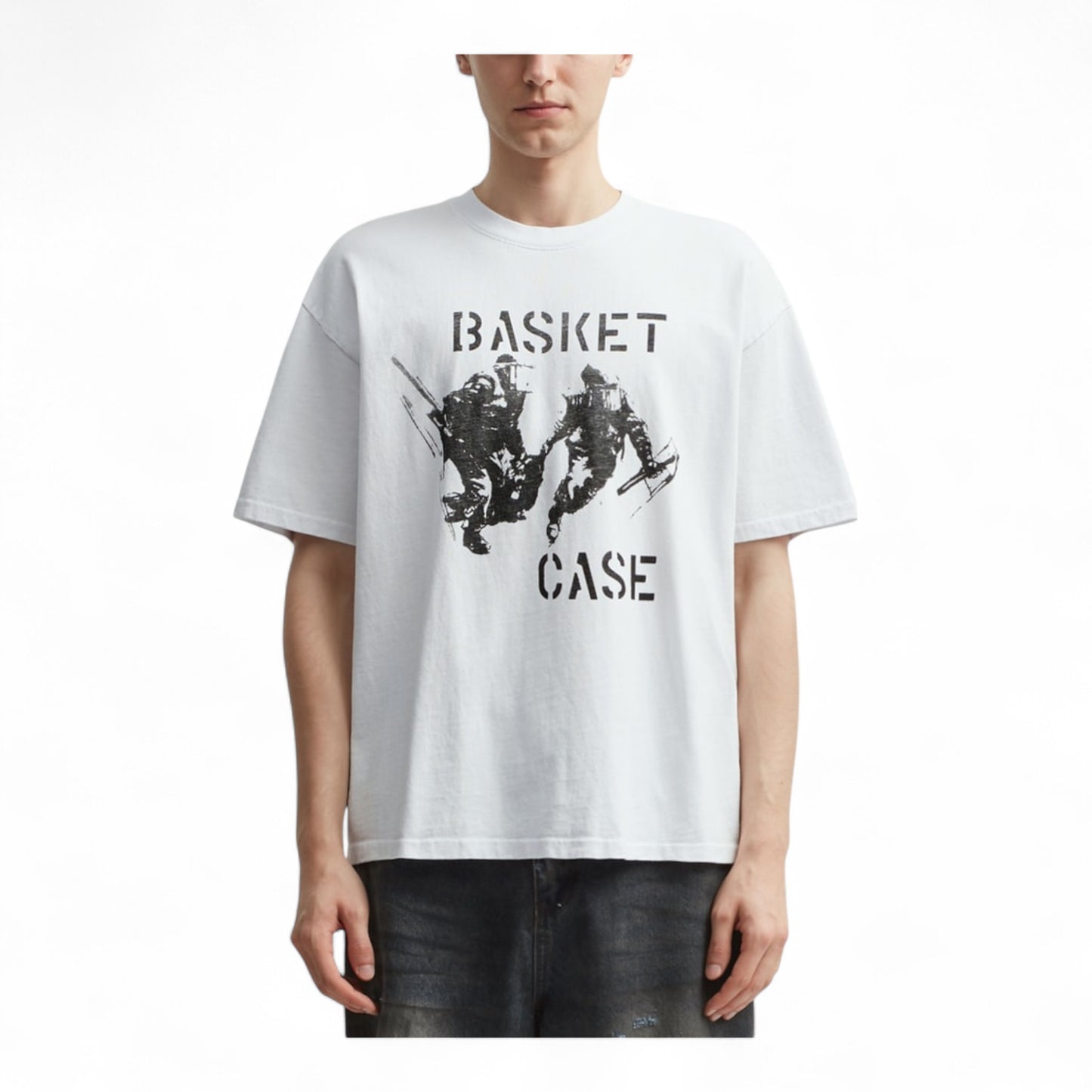 BASKETCASE GALLERY CAUSE FOR ALARM T-SHIRT