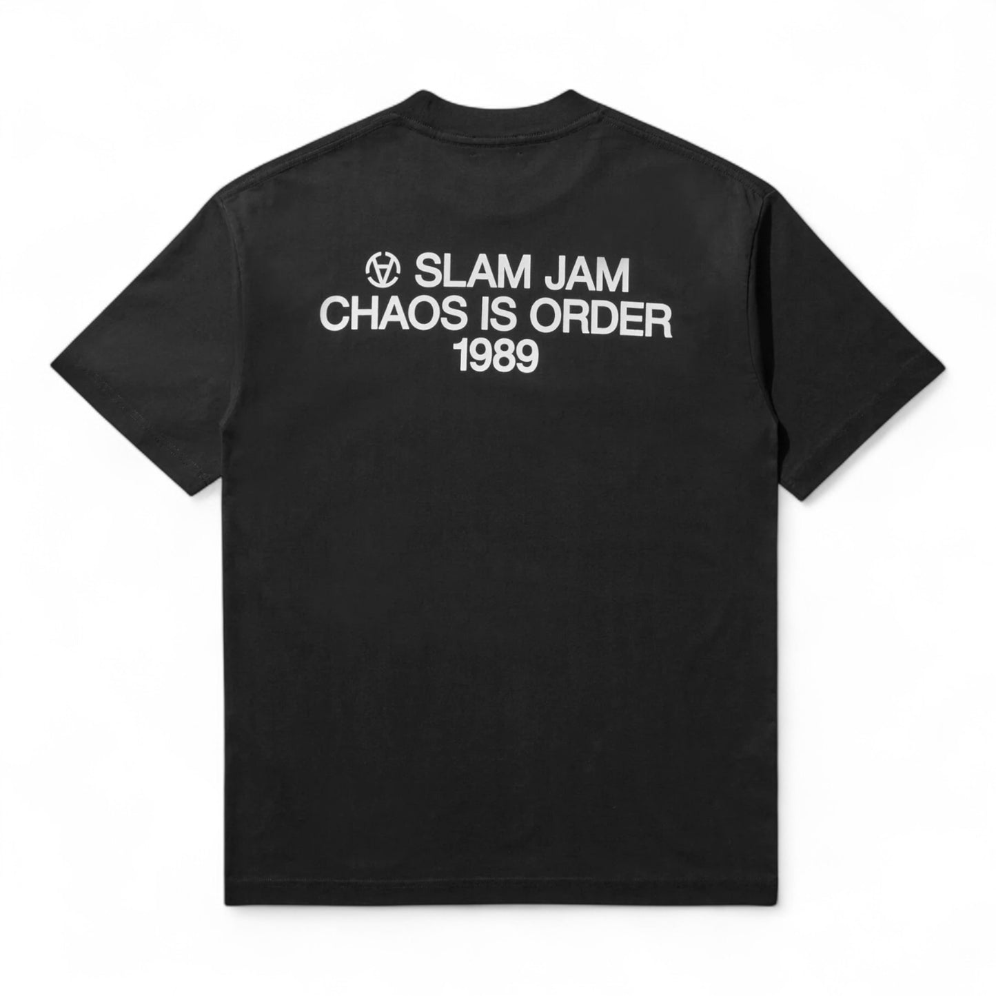 SLAM JAM CHAOS IS ORDER T-SHIRT
