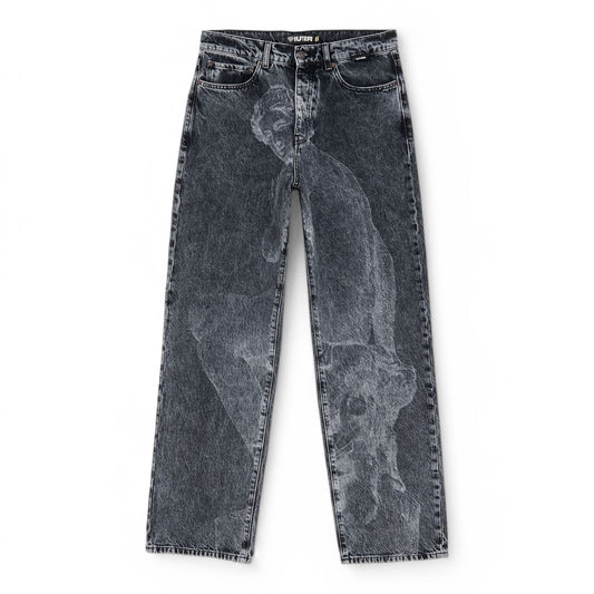 IUTER NYMPH LOOSE DENIM PANTS