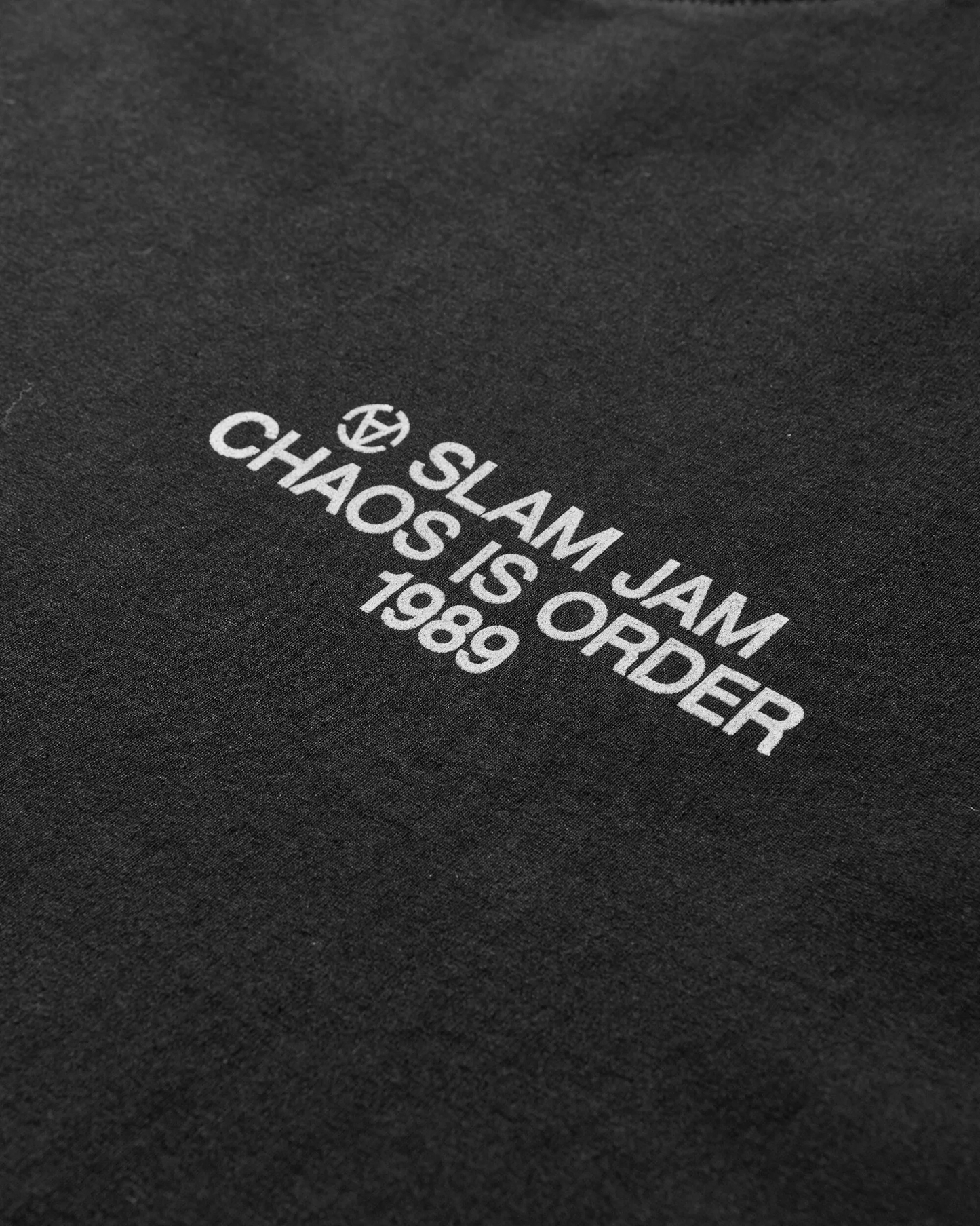 SLAM JAM CHAOS IS ORDER T-SHIRT