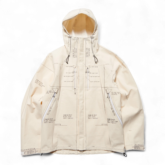 UNIFORM EXPERIMENT X FRAGMENT MAP-OUT 3-LAYER MOUNTAIN PARKA