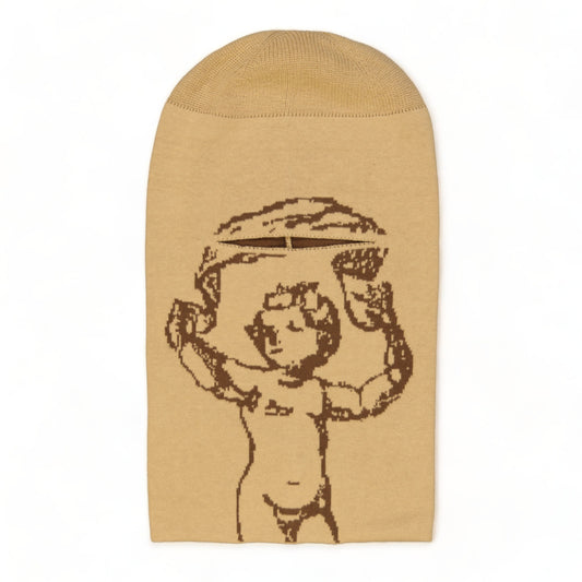 THE LOOSE COMPANY ANGEL BALACLAVA BEIGE