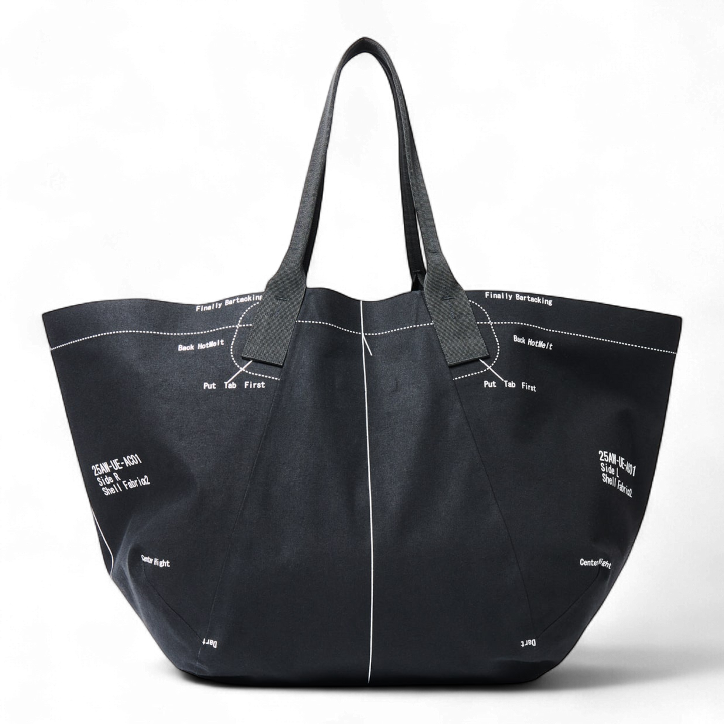 UNIFORM EXPERIMENT X FRAGMENT MAP-OUT TOTE BAG