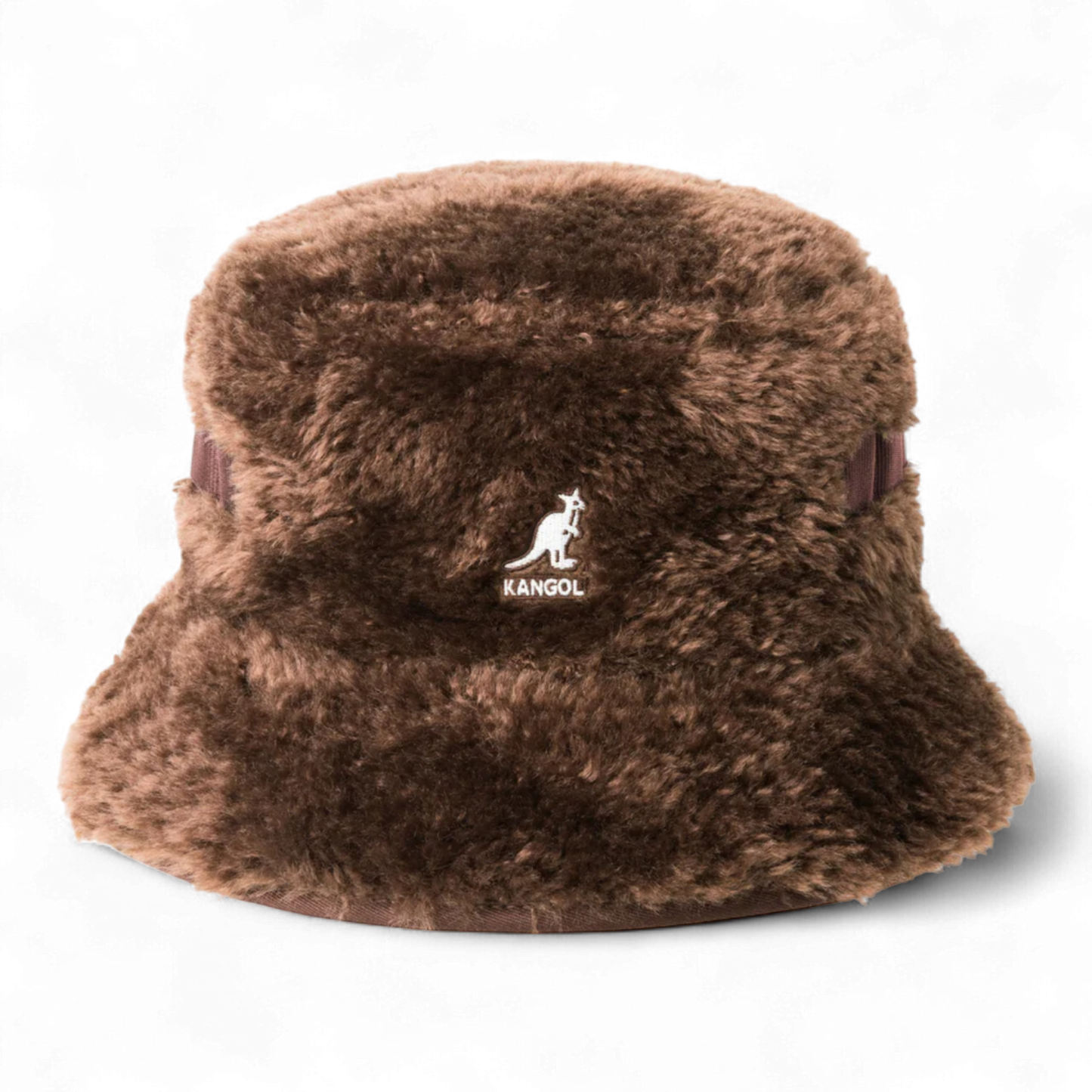 KANGOL FAUX SHEARLING UTILITY BUCKET